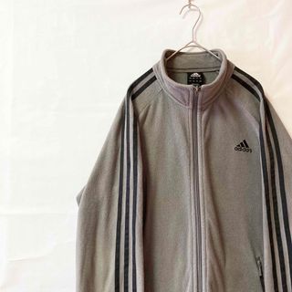 ✨adidas✨ボアフリースジャケット ベージュ 袖デザイン King Gnu