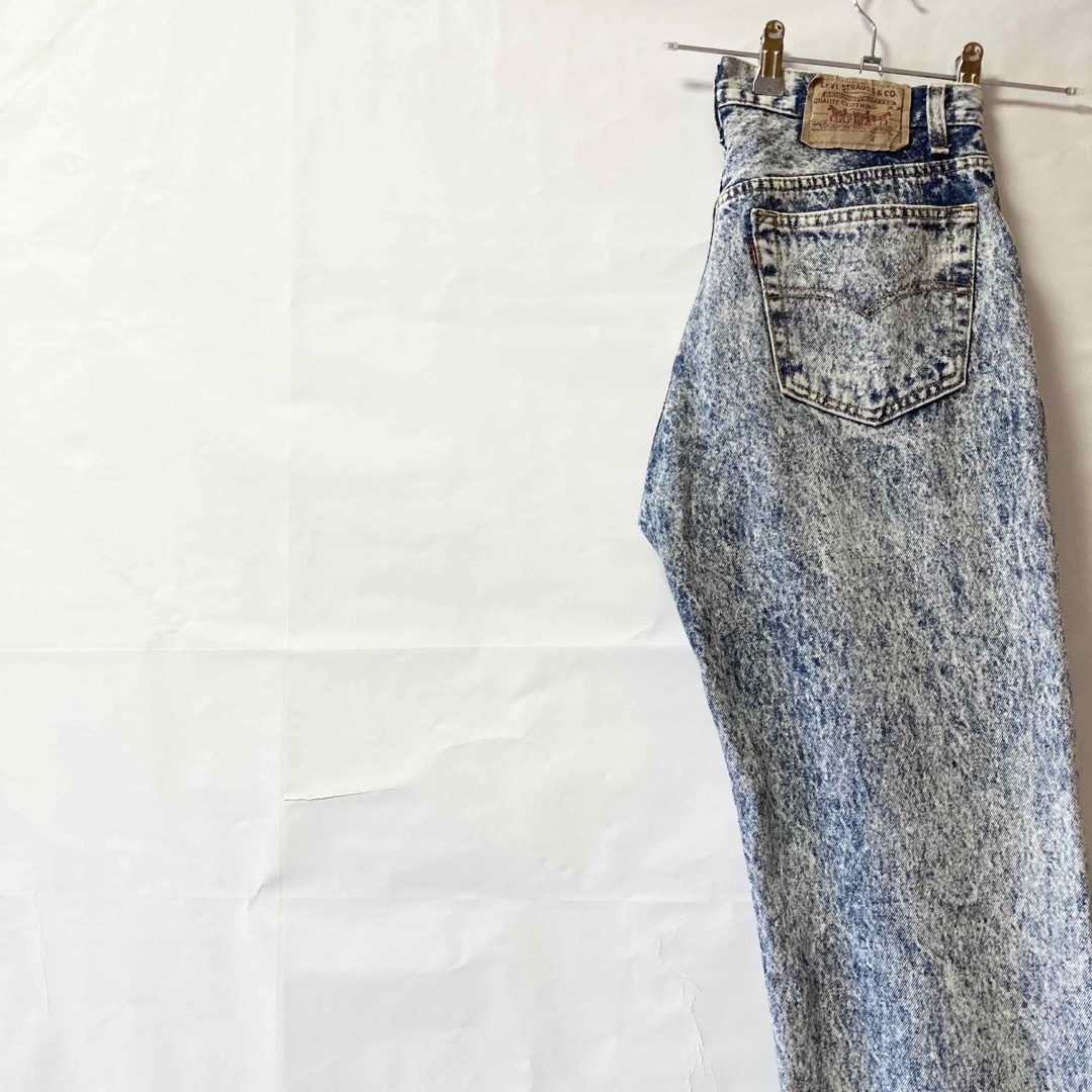 Levi's - 80s リーバイス 501 ブルージーンズ ケミカルウォッシュ USA
