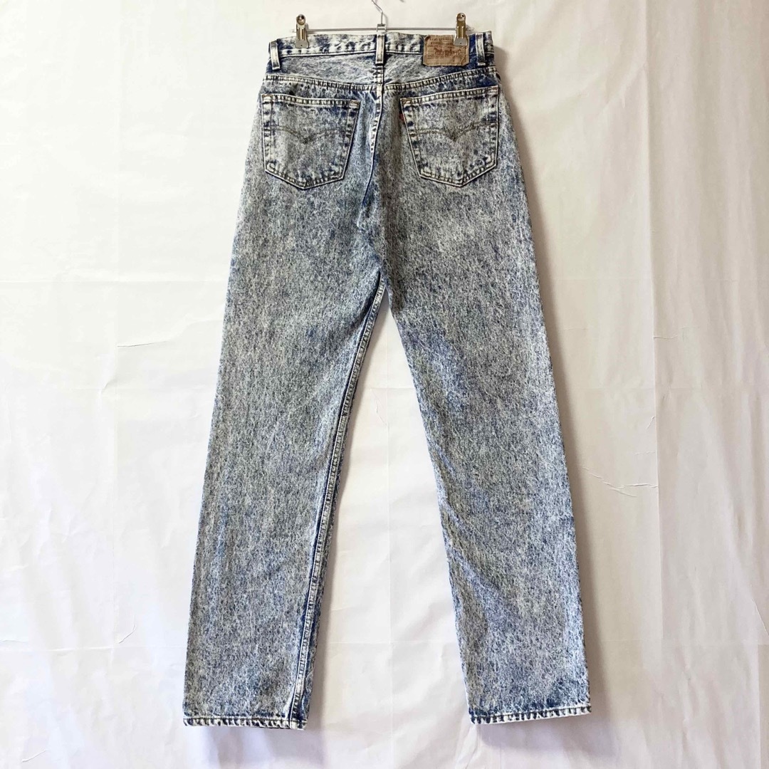 Levi's - 80s リーバイス 501 ブルージーンズ ケミカルウォッシュ USA