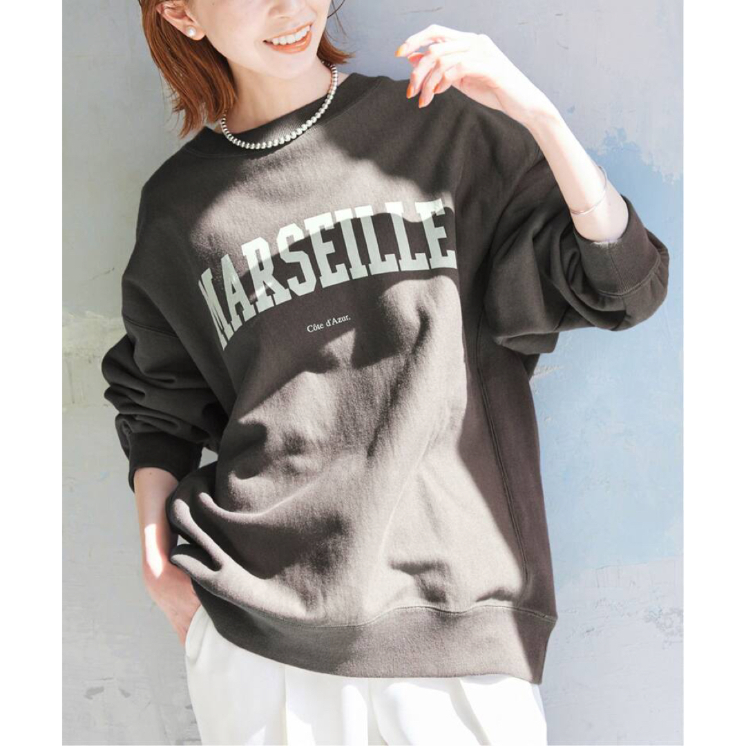 SLOBE IENA MARSEILLE ロゴTシャツ