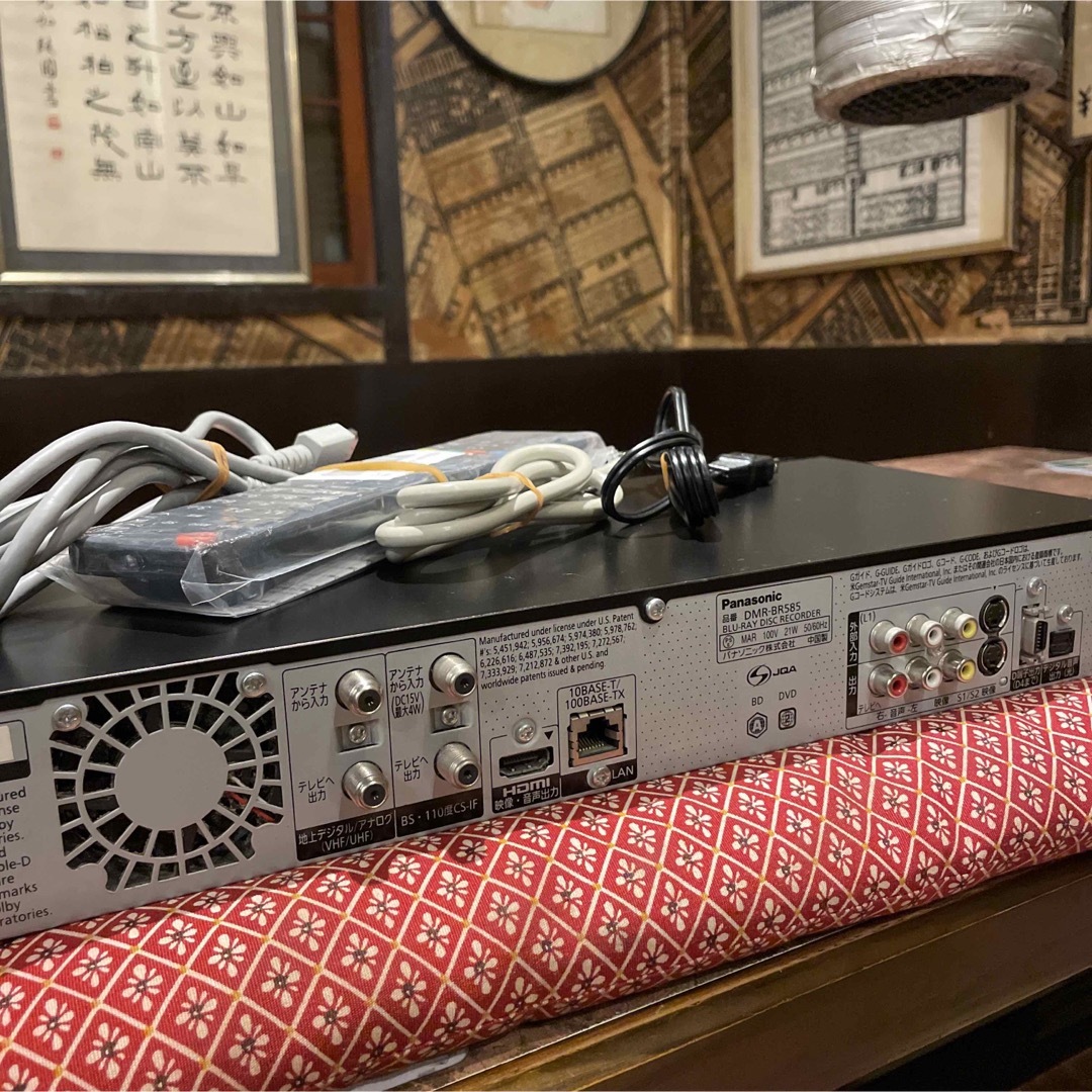 パナソニックDIGA DMR-BR585 新品リモコン等付きフル装備!感動品
