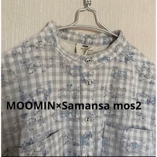 サマンサモスモス(SM2)の本日限定価格＊MOOMIN×Samansa mos2  総柄ブラウス(シャツ/ブラウス(長袖/七分))