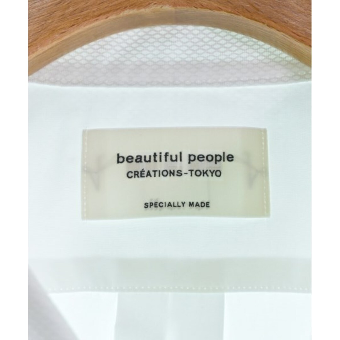 beautiful people - beautiful people カジュアルシャツ 140(S位) 白 ...