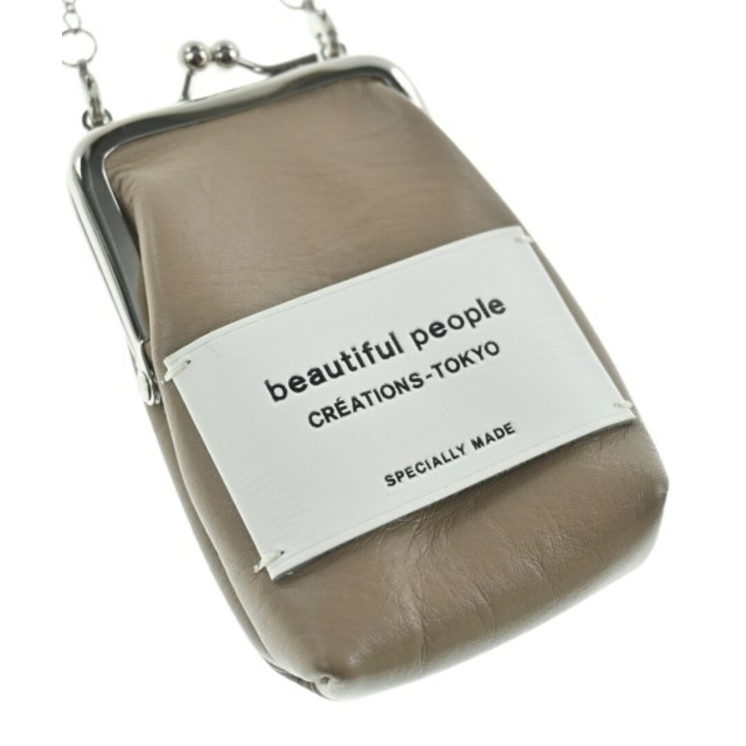 beautiful people - beautiful people 財布・コインケース - ベージュ
