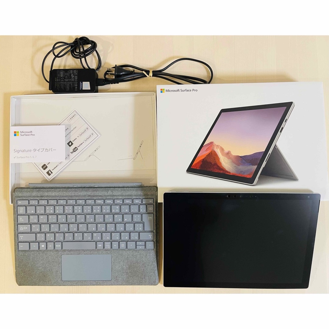 Microsoft - surface Pro7 8G/256G Office2021の通販 by つっぷふ's