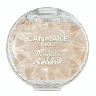 キャンメイク(CANMAKE)の【新品未使用】キャンメイク　むにゅっとハイライター　 [01]ムーンライトジェム(フェイスカラー)