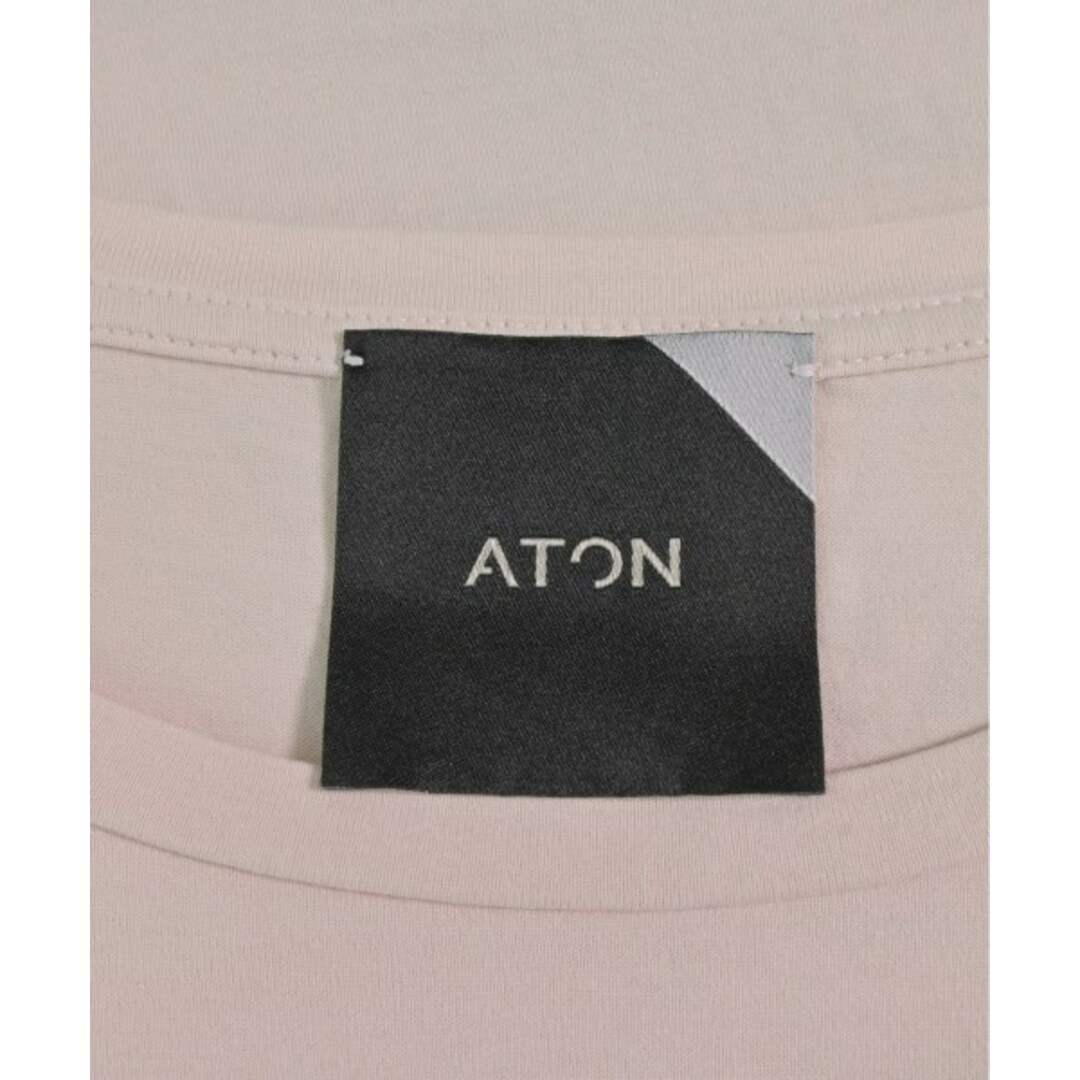 ATON エイトン Tシャツ・カットソー 2(M位) ピンク 2