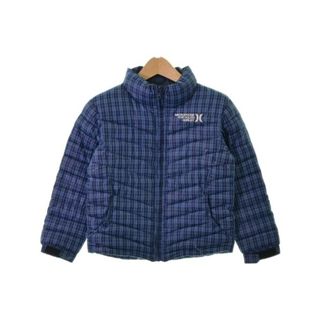 ハーレー(Hurley)のHurley ブルゾン（その他） -(110cm位) 青x黒(チェック) 【古着】【中古】(ジャケット/上着)