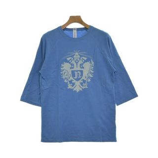 ノンネイティブ(nonnative)のnonnative ノンネイティヴ Tシャツ・カットソー 2(M位) 青 【古着】【中古】(Tシャツ/カットソー(半袖/袖なし))