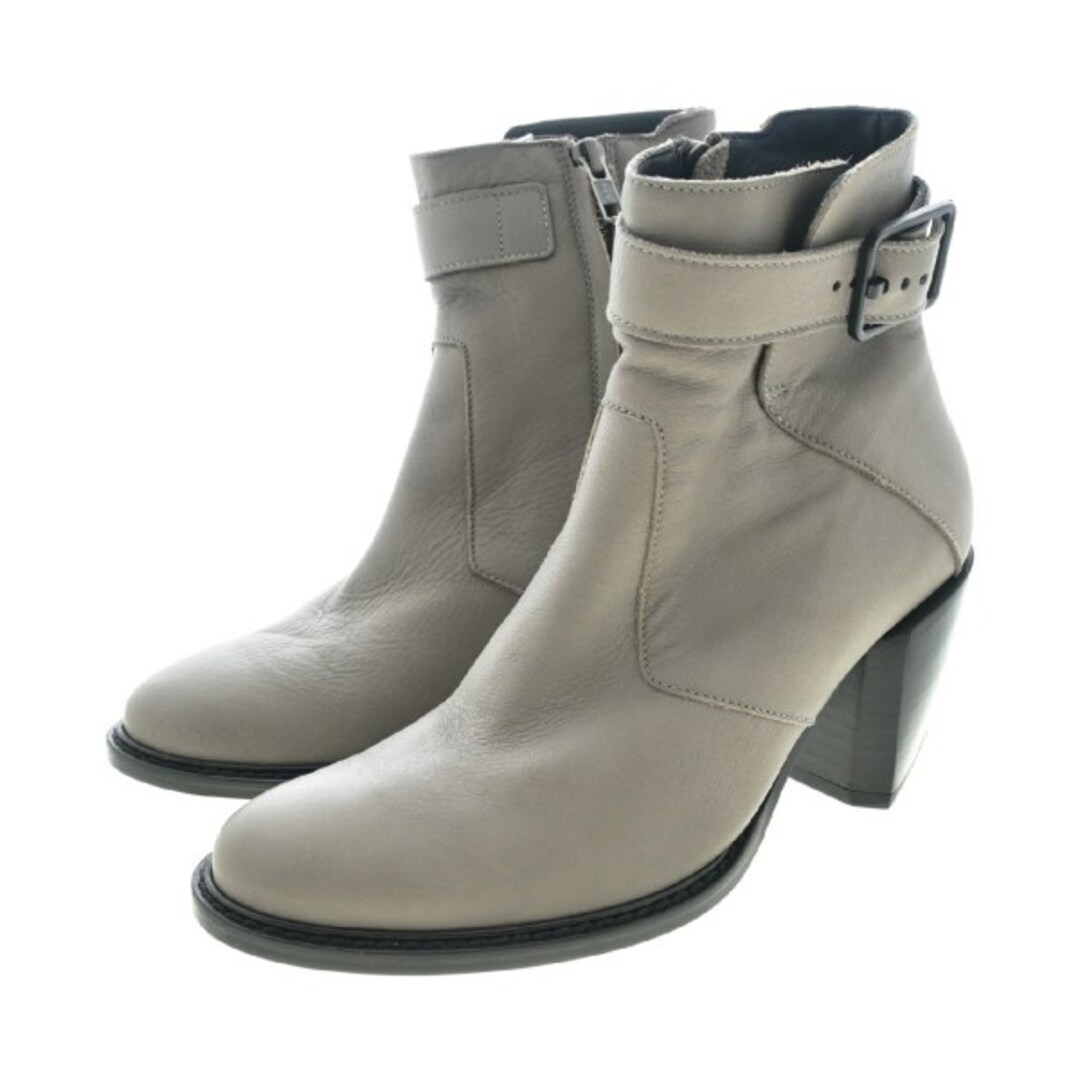 HELMUT LANG - HELMUT LANG ブーツ EU37(23.5cm位) グレー 【古着