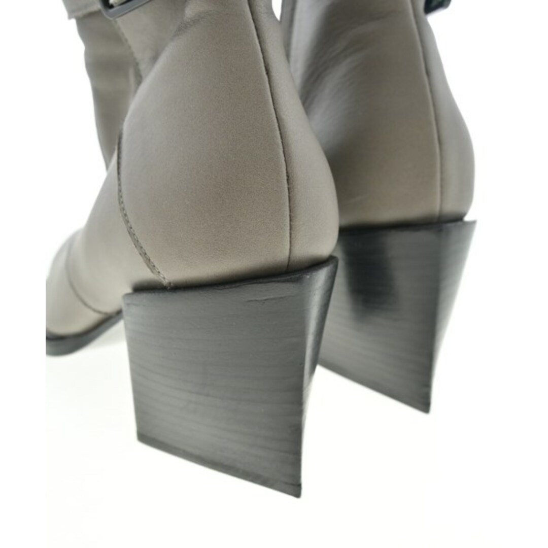 HELMUT LANG - HELMUT LANG ブーツ EU37(23.5cm位) グレー 【古着