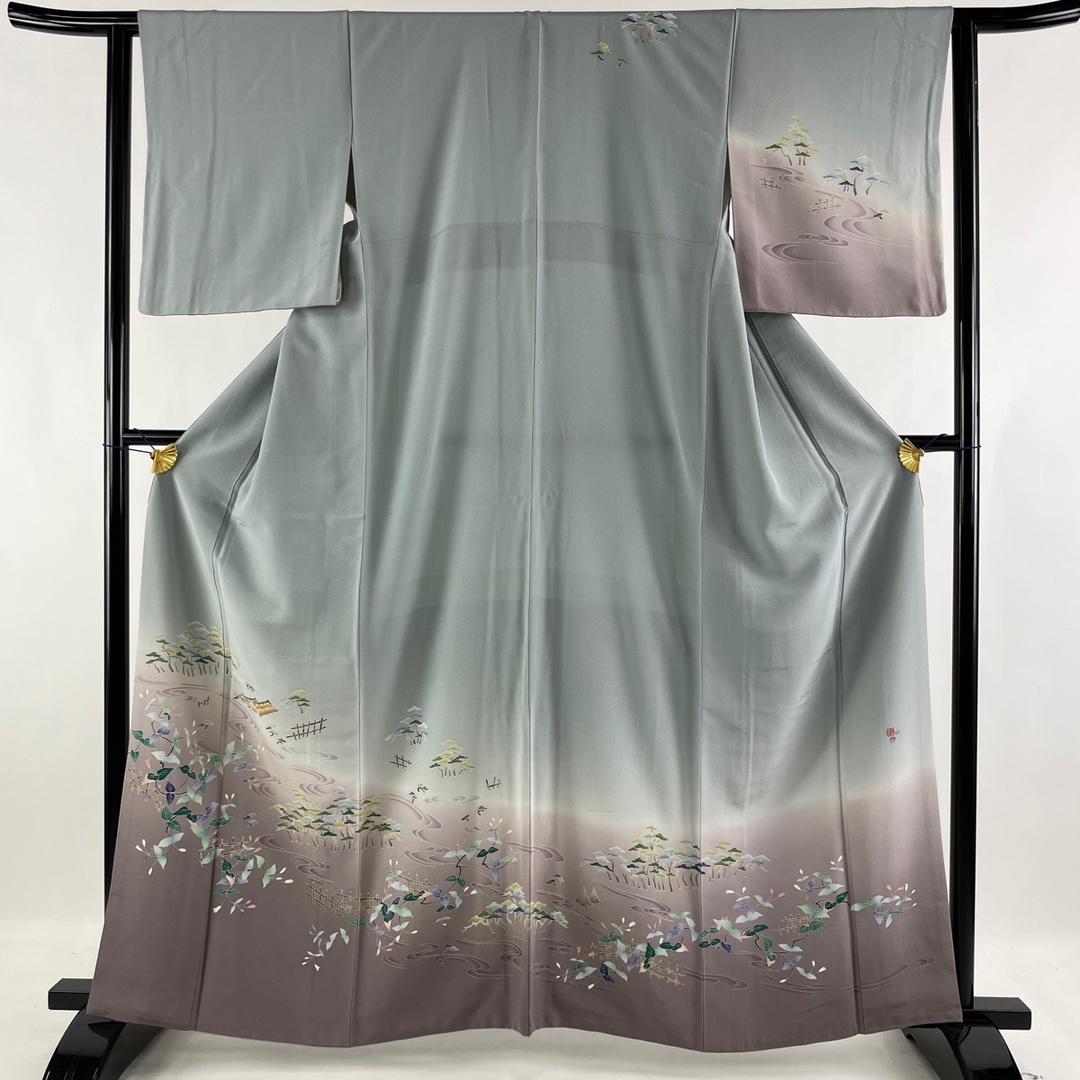 訪問着 逸品 身丈162cm 裄丈64cm 正絹-