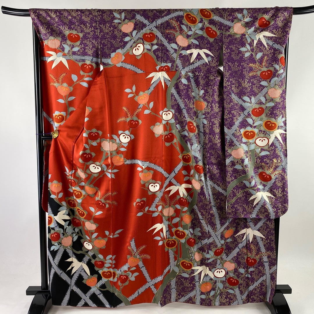 振袖 美品 名品 身丈166.5cm 裄丈67.5cm 正絹 【中古】 | フリマアプリ ラクマ
