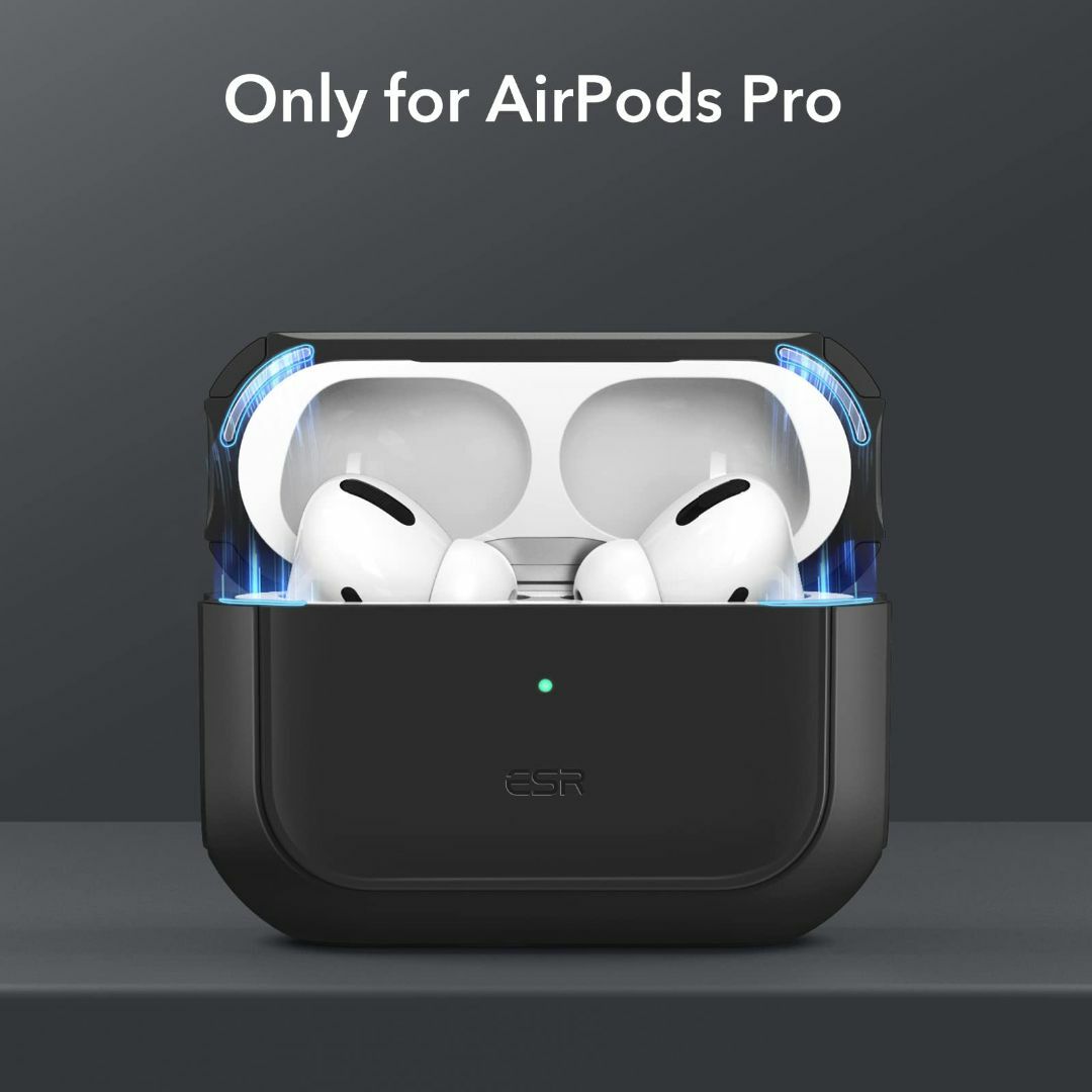 色:ブラックESR AirPods Pro ケース 202320222019