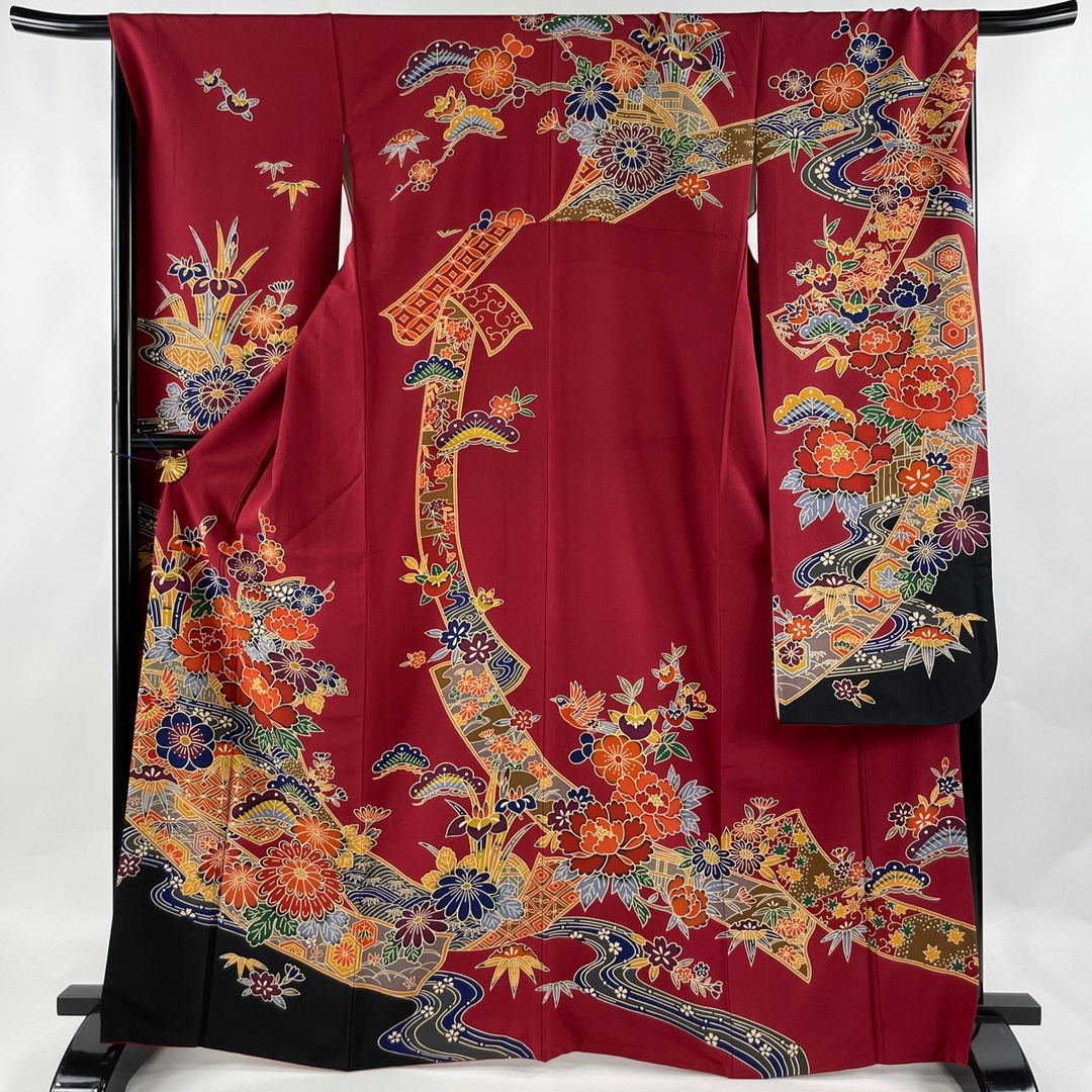 振袖 美品 名品 身丈156.5cm 裄丈63.5cm 正絹