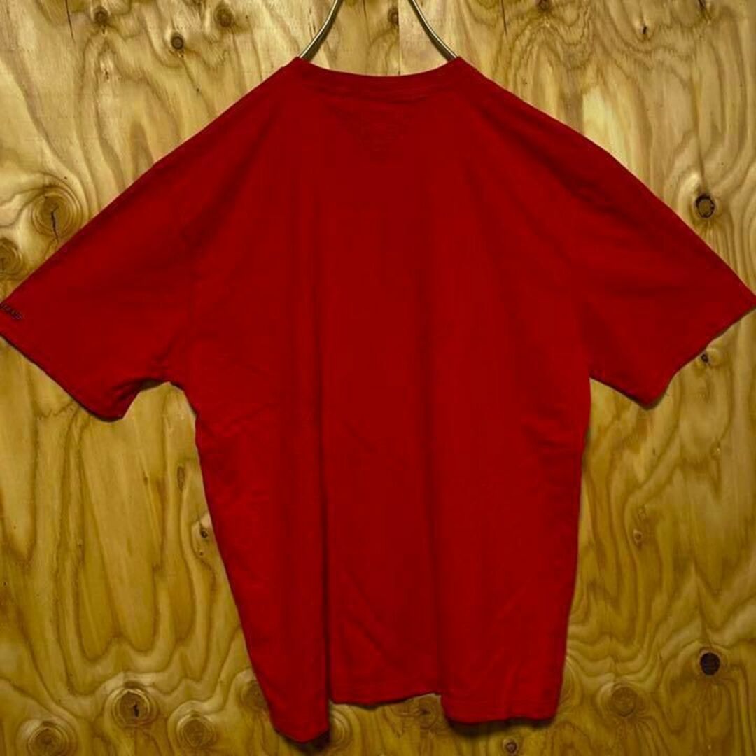 トミーヒルフィガー レッド 赤 国旗 フラッグ  90s 半袖 Tシャツ