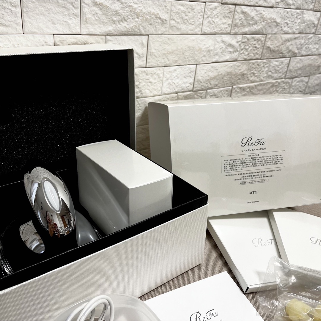 付属品完備】ReFa リファ グレイス ヘッドスパ MTG-