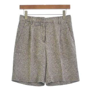 ラルディーニ(LARDINI)のLARDINI ラルディーニ パンツ（その他） 38(S位) 茶x白(ツイード) 【古着】【中古】(その他)