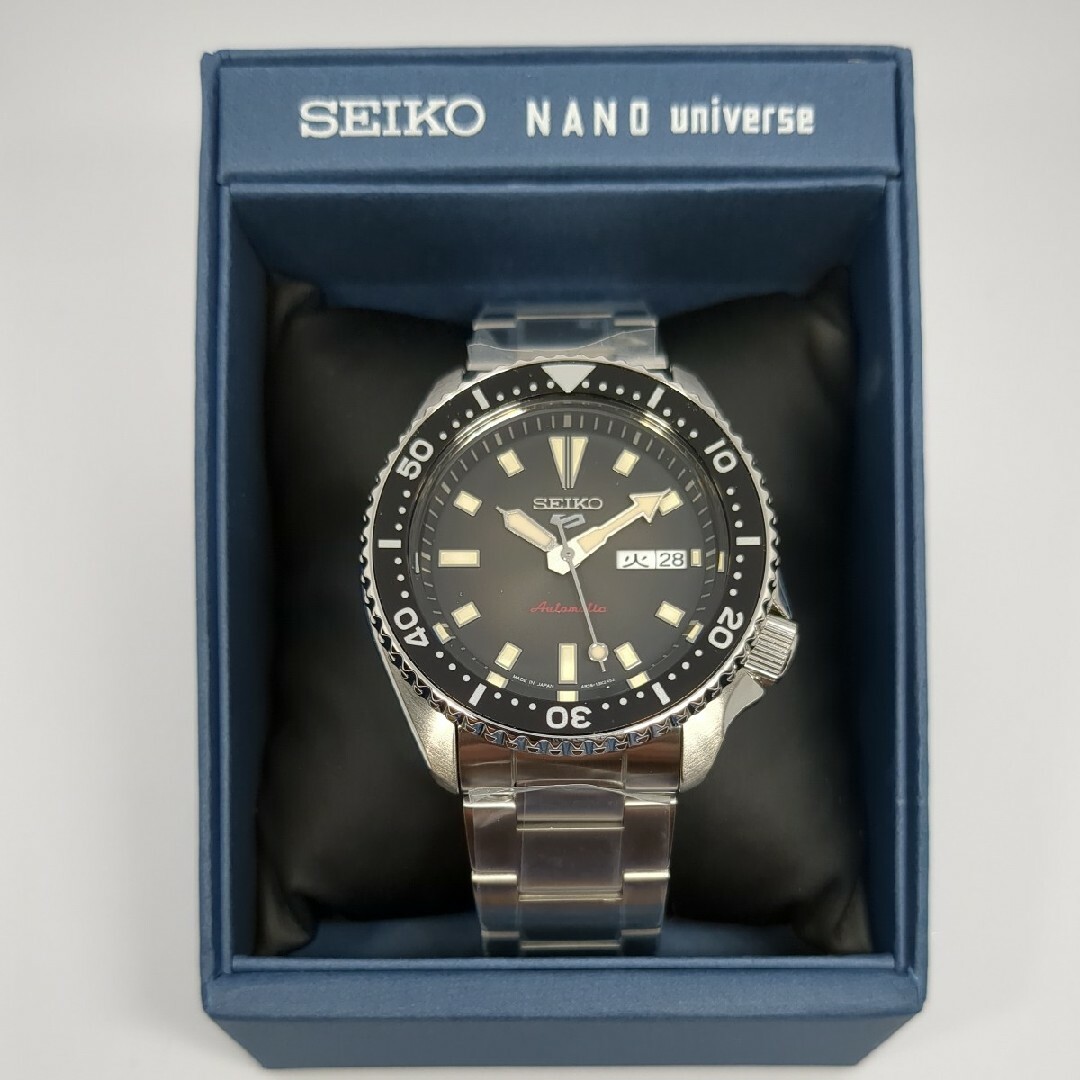 専用121 SEIKO セイコー時計　クロノグラフ　メンズ腕時計　ブルー　人気