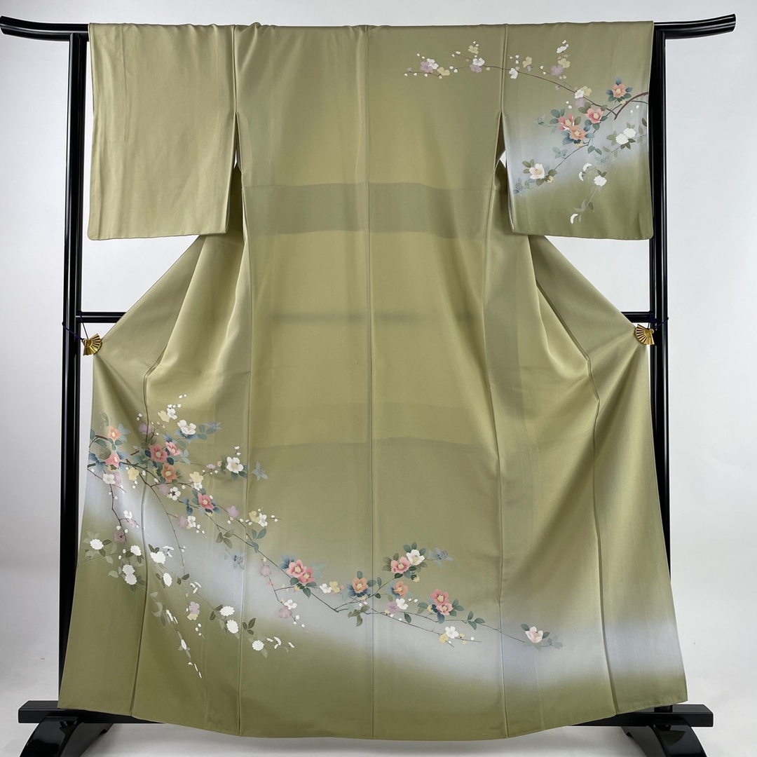 訪問着 身丈154.5cm 裄丈63.5cm 正絹 美品 秀品