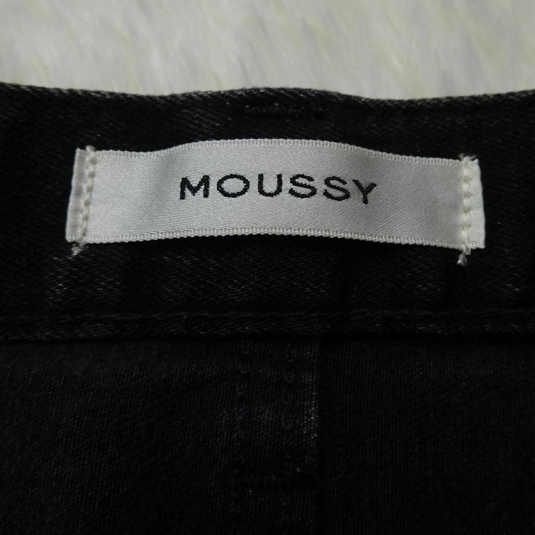 moussy(マウジー)のMOUSSY HIGH WAIST BLACK REBIRTH SKINNY レディースのパンツ(デニム/ジーンズ)の商品写真