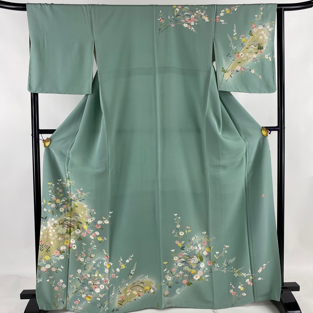 訪問着 身丈165.5cm 裄丈65.5cm 正絹 名品