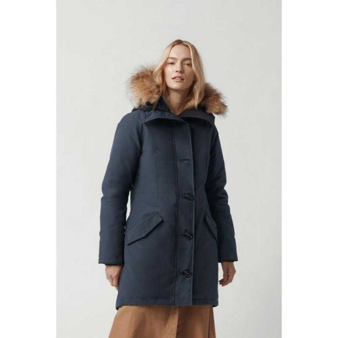 CANADA GOOSE(カナダグース)のcanada goose Rossclair parka storm blue レディースのジャケット/アウター(ダウンジャケット)の商品写真