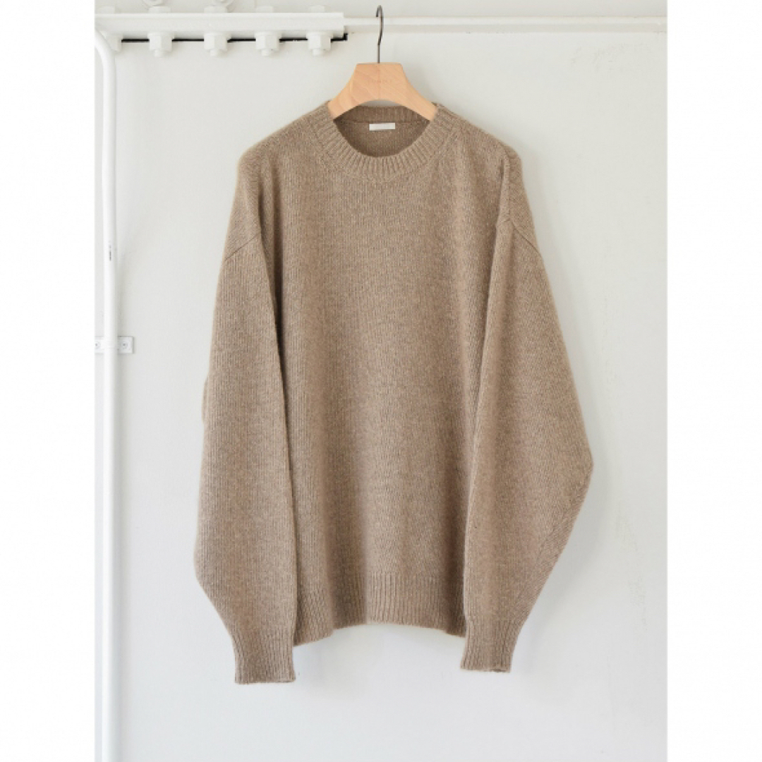 COMOLI CASHMERE KNIT カシミヤ ナチュラル 2