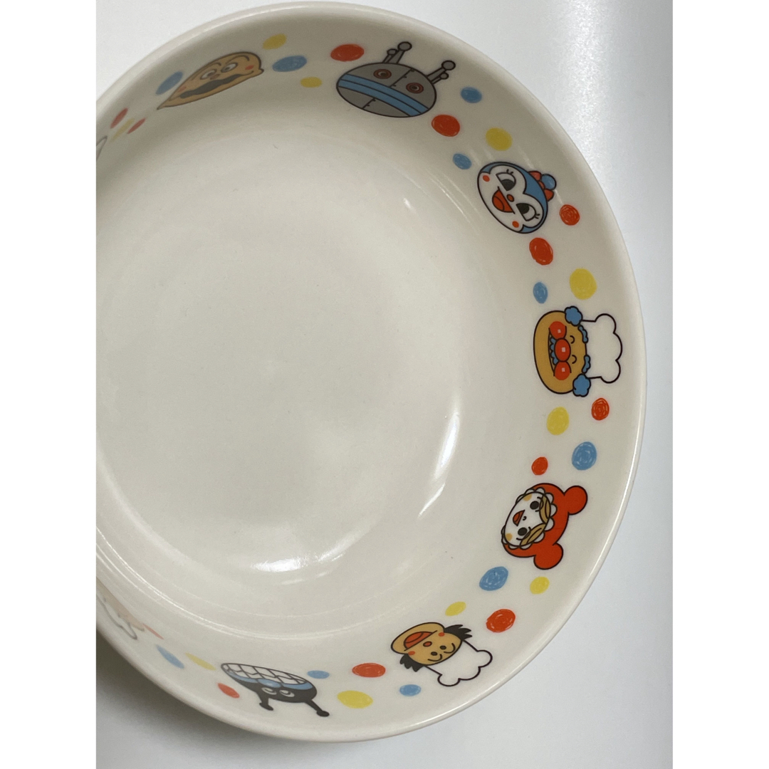 非売品　アンパンマン どんぶり 4個セット アンパンマン - 【非売品】アンパンマン どんぶり 小皿 子供
