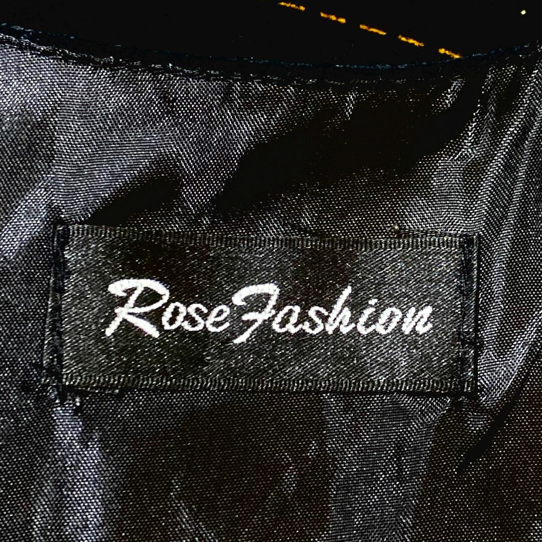 美品 Rose Fashion ネコ デザイン コットンベルベット ジレ ベストの ...