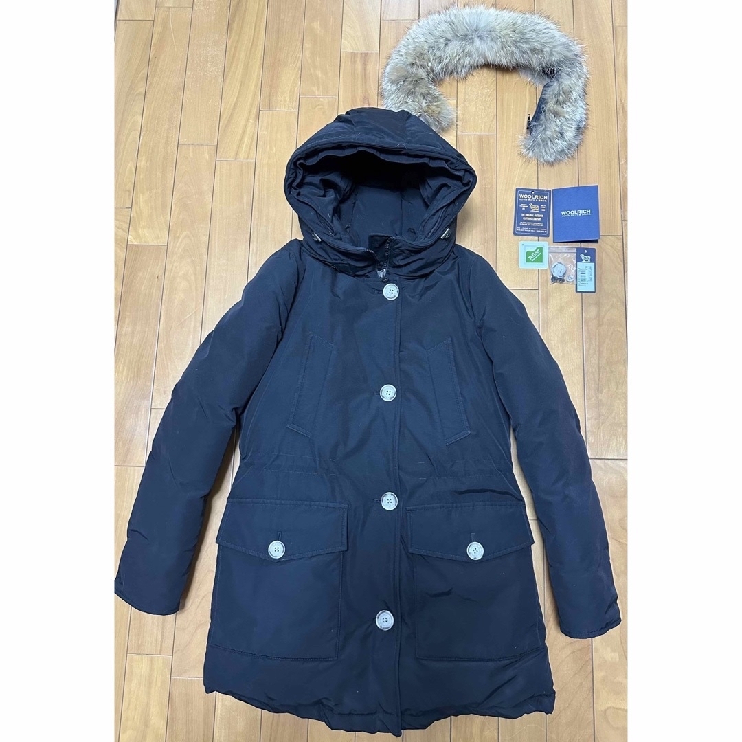 WOOLRICH(ウールリッチ)のWOOLRICH W`S ARCTIC PARKA HC ダウンコート ブラック レディースのジャケット/アウター(ダウンコート)の商品写真