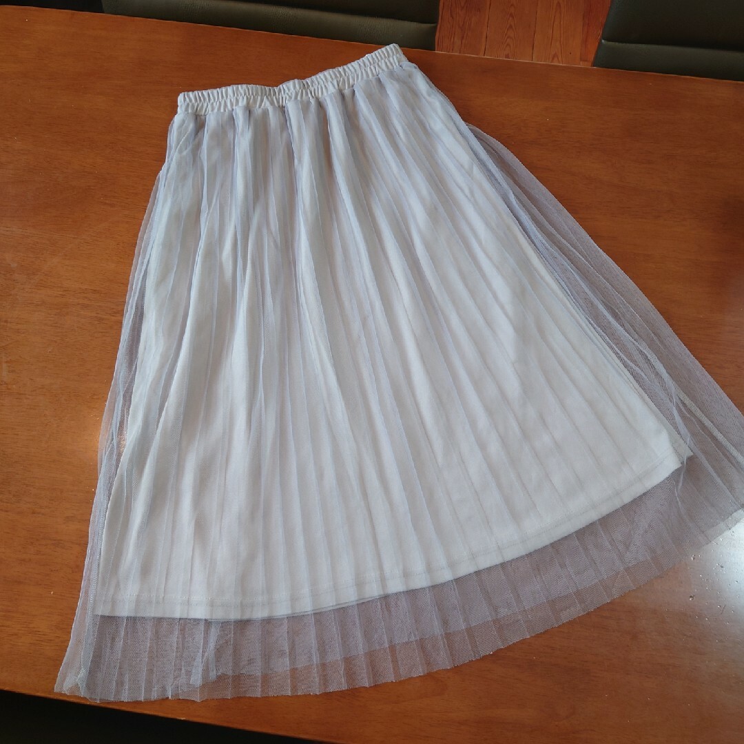 チュールロングスカート キッズ/ベビー/マタニティのキッズ服女の子用(90cm~)(スカート)の商品写真