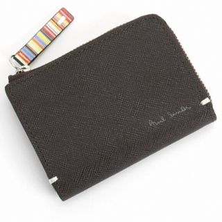 ポールスミス(Paul Smith)のポールスミス 財布 小銭入れ  パスケース付き 茶 Paul Smith メンズ(名刺入れ/定期入れ)