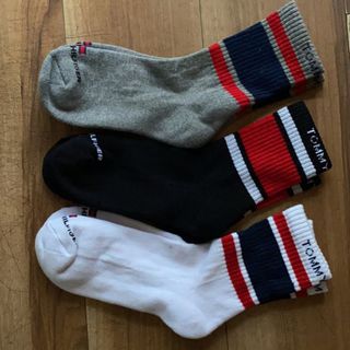 トミーヒルフィガー(TOMMY HILFIGER)の新品トミーヒルフィガーTOMMY HILFIGERレディース3足セット8598(ソックス)