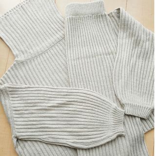 グレイル(GRL)のknit tight skirt knit set(ひざ丈ワンピース)