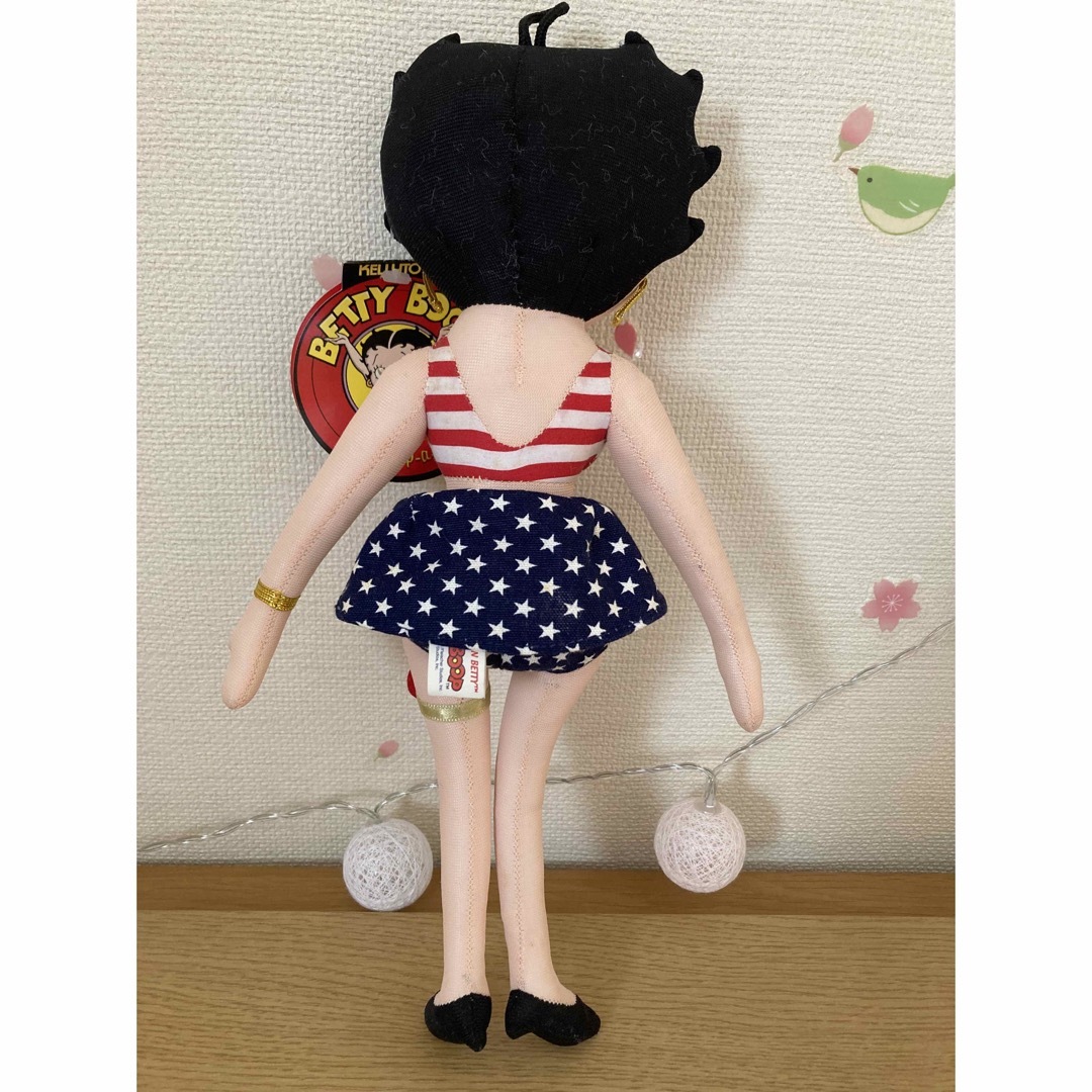 Hollywoodにて購入　BETTY BOOP ちゃん エンタメ/ホビーのおもちゃ/ぬいぐるみ(キャラクターグッズ)の商品写真