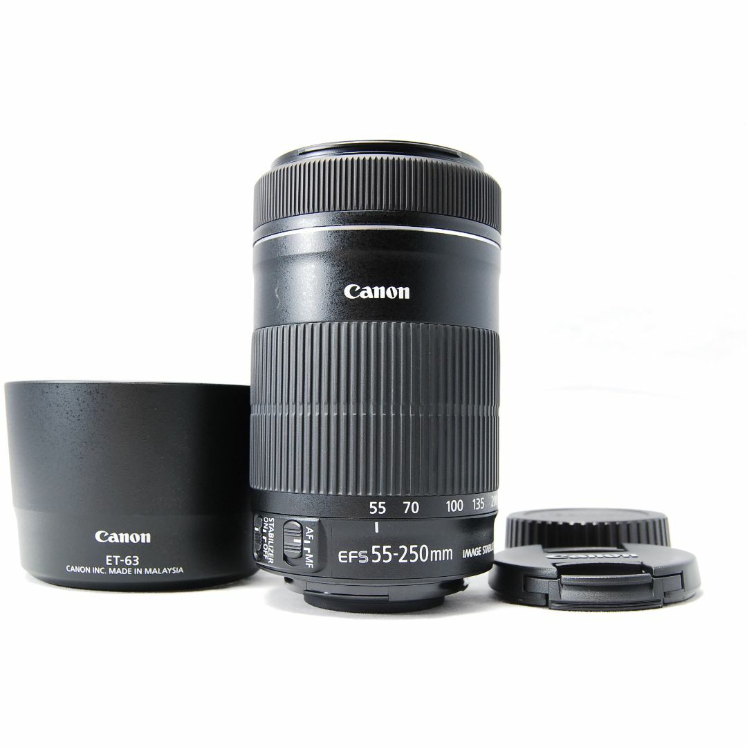 Canon EF-S 55-250mm F4-5.6 IS STM 望遠レンズ