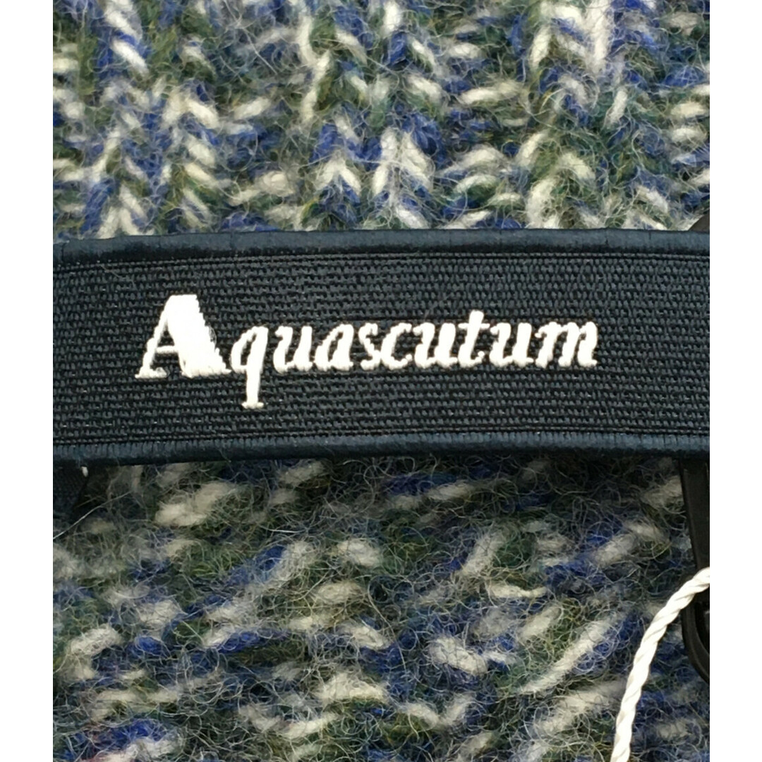 AQUA SCUTUM - 美品 アクアスキュータム ケーブルニット セーター