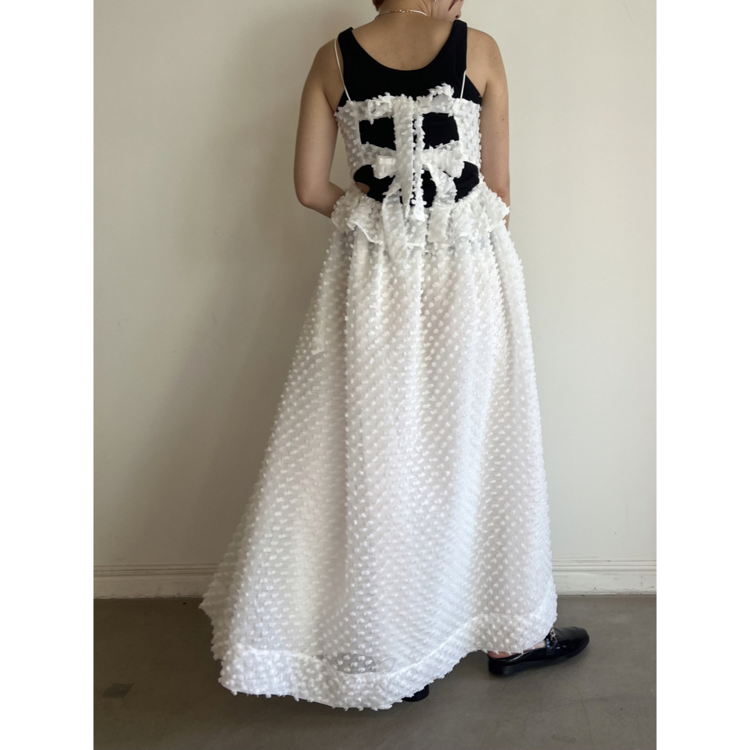 ハニーミーハニー dot chiffon camisole one-piece
