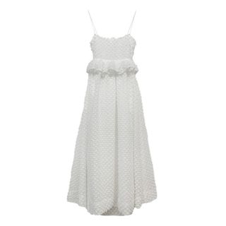 ハニーミーハニー(Honey mi Honey)のハニーミーハニー　dot chiffon camisole one-piece(ロングワンピース/マキシワンピース)