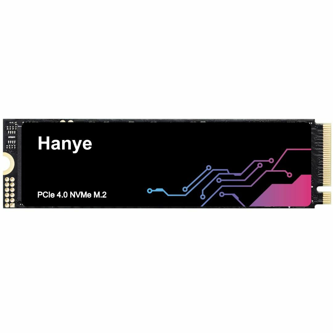 Hanye 内蔵 SSD 2TB PCIe Gen4x4 M.2 NVMe 22