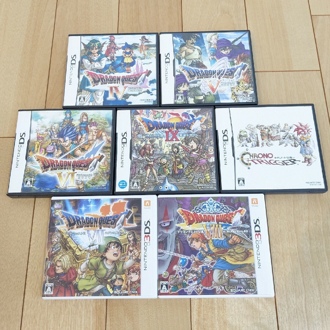 DSシリーズ ドラクエ7枚SET - 携帯用ゲームソフト
