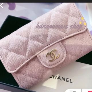 CHANEL - 本日限定価格【未使用】CHANEL ミニ財布 ピンククルーズの