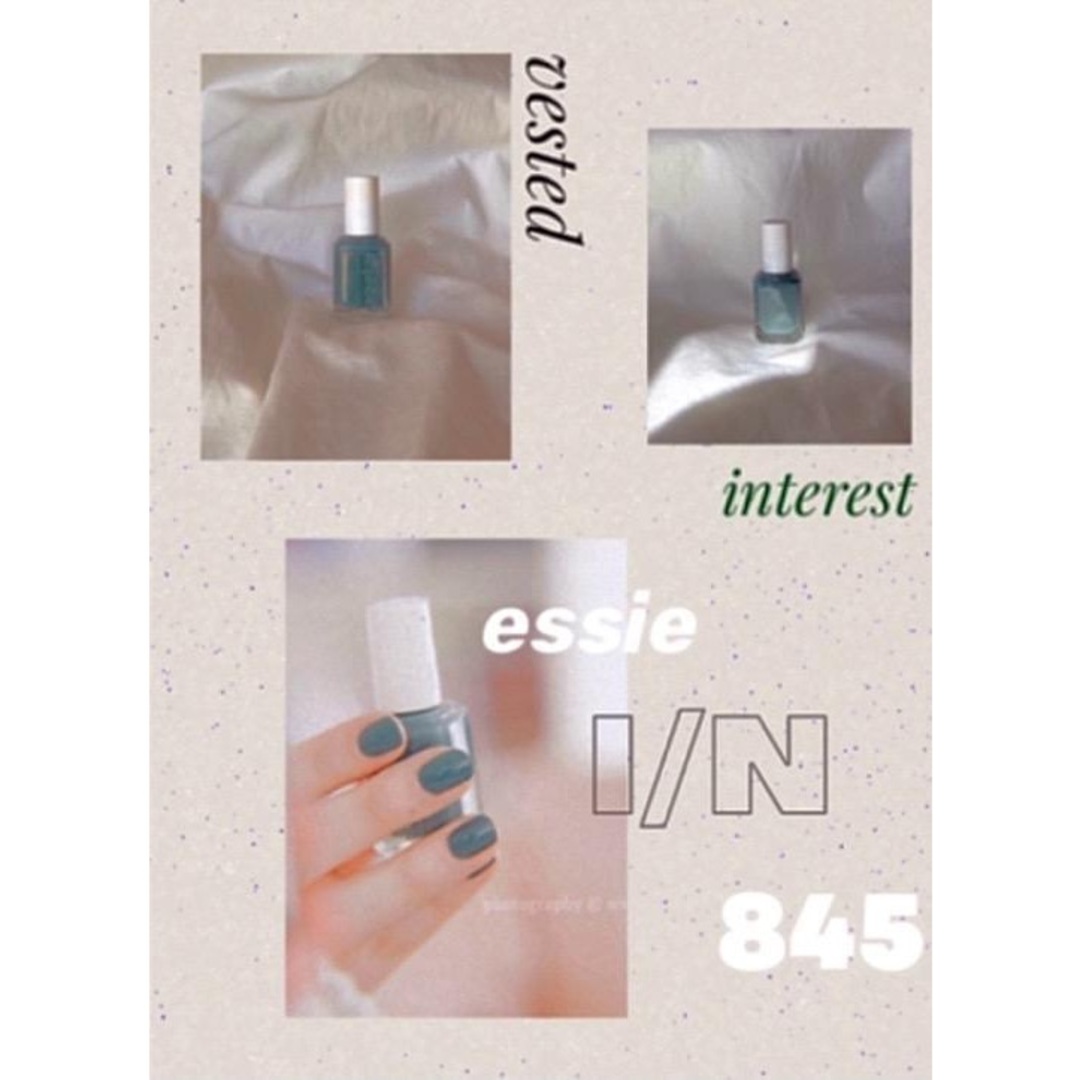 Essie(エッシー)の【essie】vested interest 、グリーン系 エッシー コスメ/美容のネイル(マニキュア)の商品写真