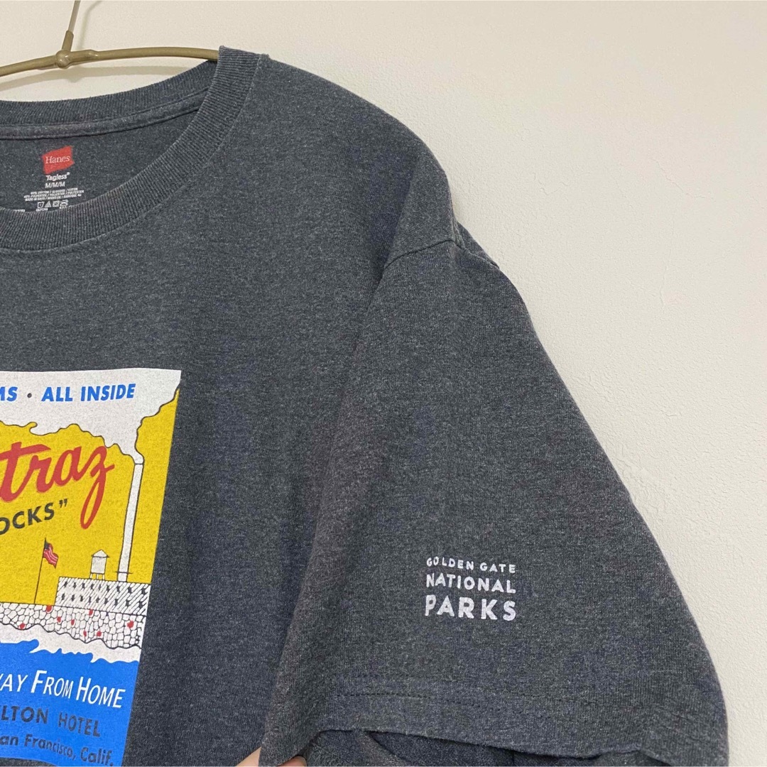 Hanes(ヘインズ)のhanes ヘインズ vintage ビンテージ Tシャツ グレー メンズのトップス(Tシャツ/カットソー(半袖/袖なし))の商品写真