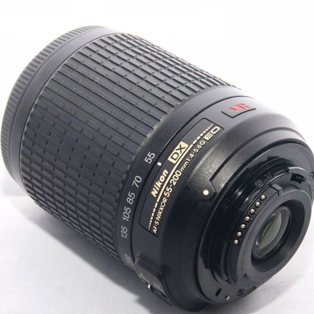Nikon(ニコン)の2月10日限定セール価格♪Nikon AF-S 55-200mm VR スマホ/家電/カメラのカメラ(レンズ(ズーム))の商品写真