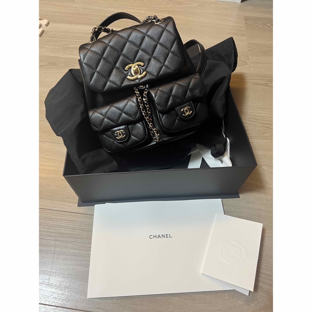 新品未使用　CHANEL バックパック　ミディアム