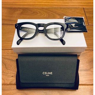CELINE クリアフレームサングラス - サングラス/メガネ