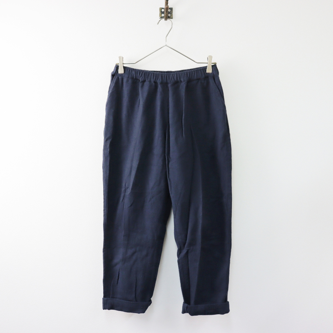 SUNVALLEY - サンバレー SUN VALLEY コットンワイドパンツ M/ネイビー