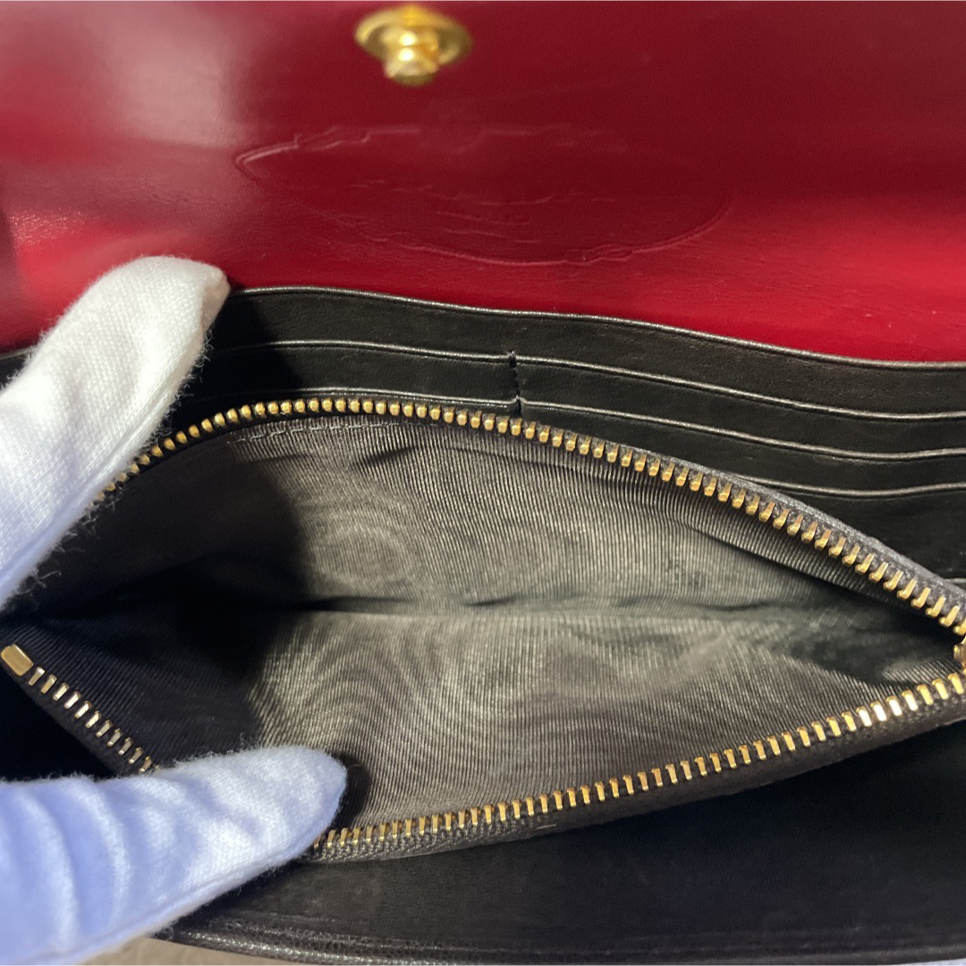 PRADA - 【最終値下げ】美品 プラダ 長財布 レオパード ハラコ レザー